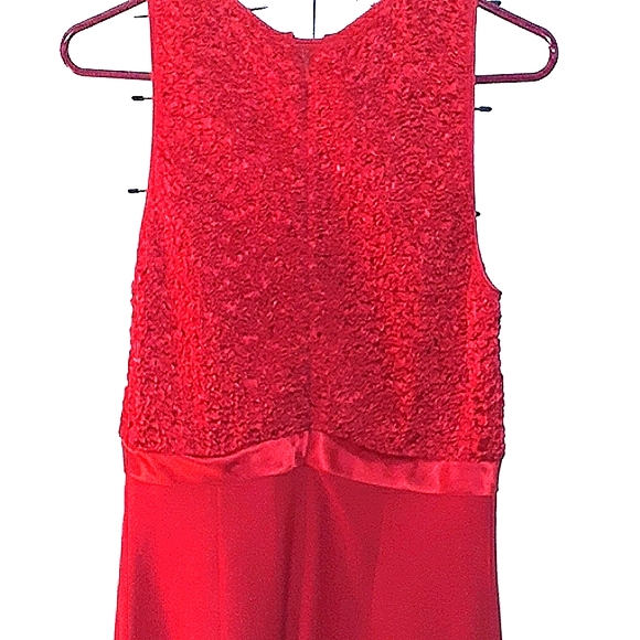 Vintage Reggio Red Dress Size 8 - Picture 2 of 8